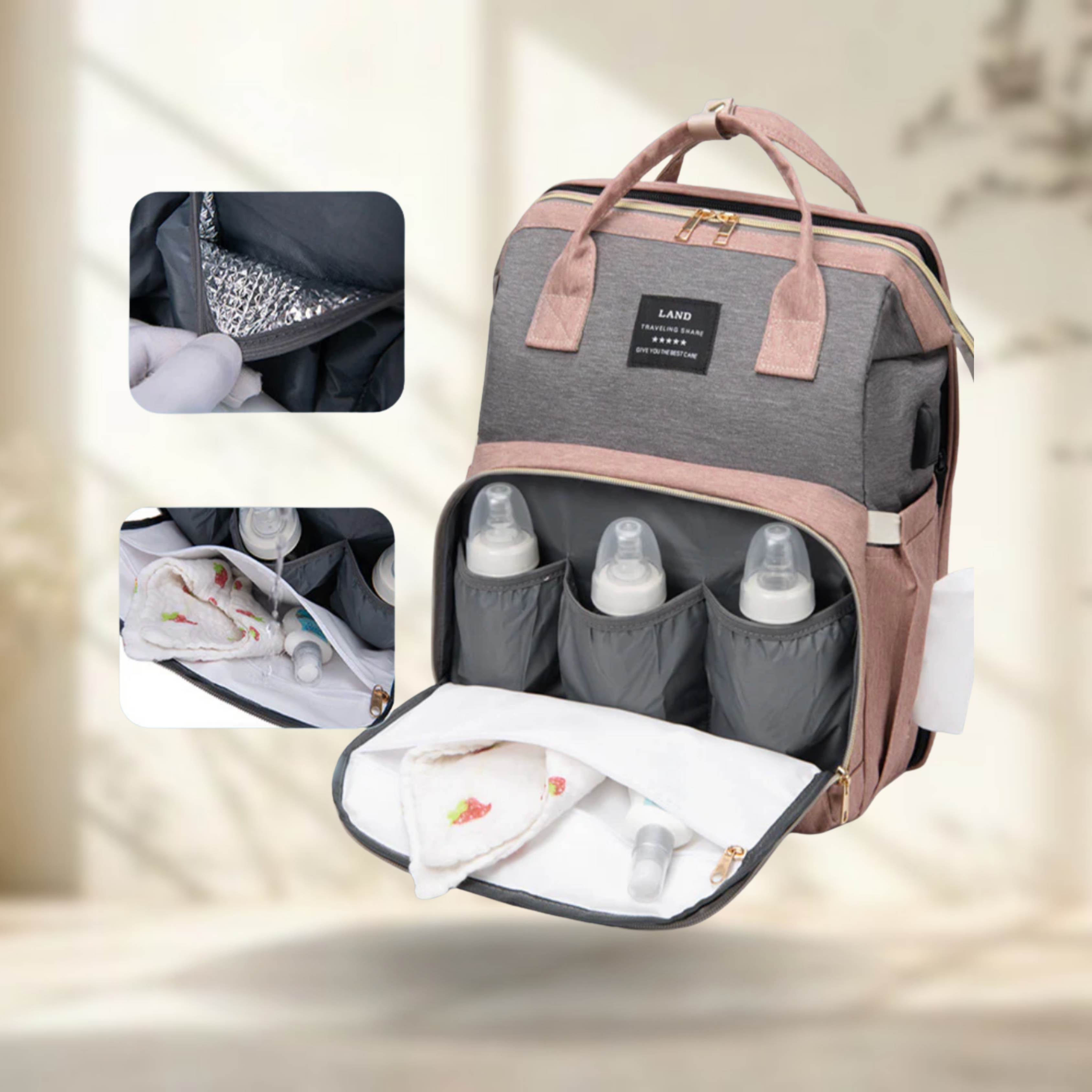 Foldable Nappy Bag™